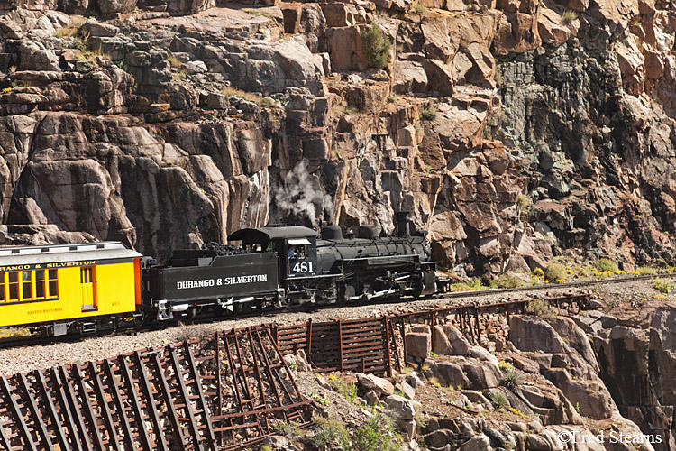 Durango and Silverton Narrow Gauge Railroad Engine 481